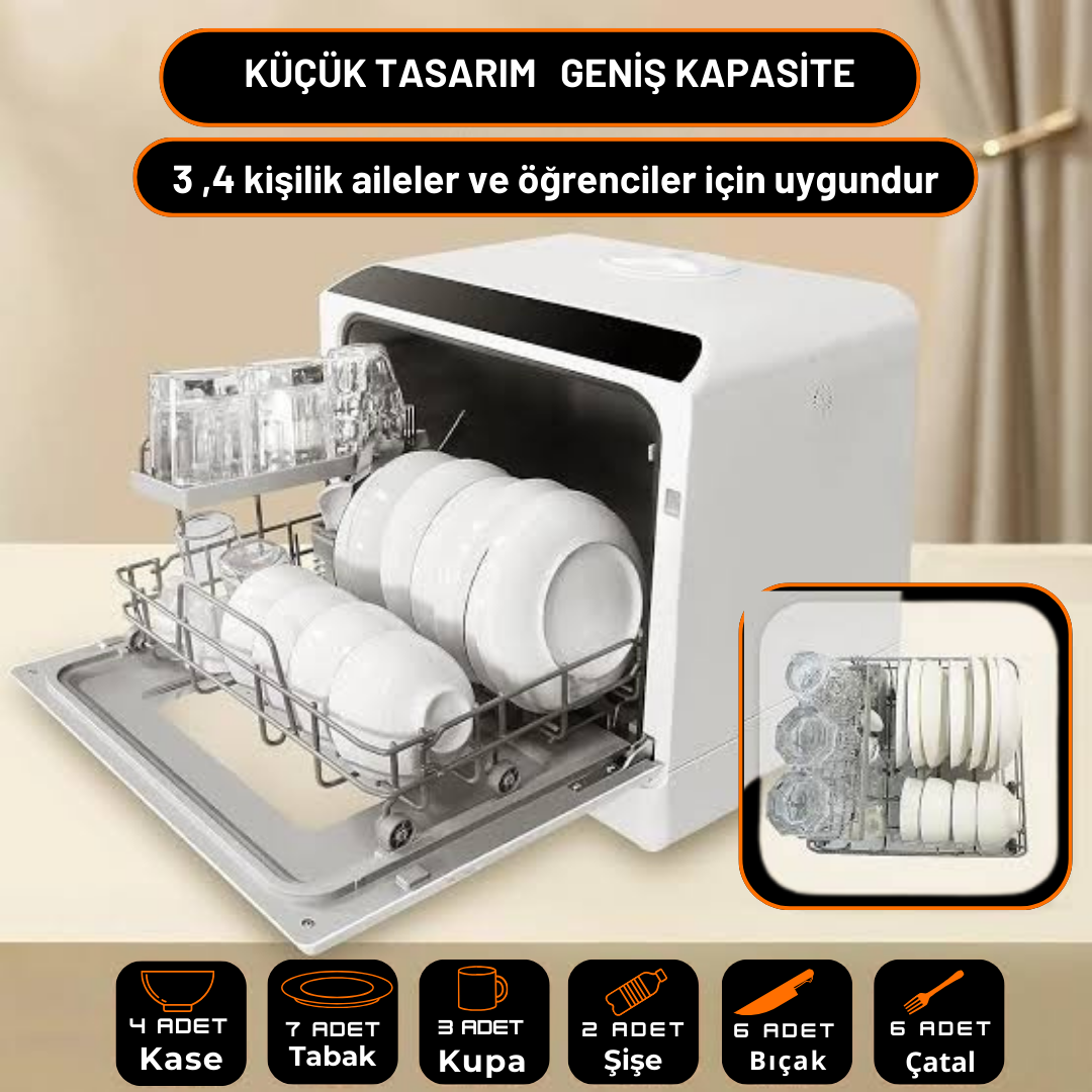 TEZGAH ÜSTÜ BULAŞIK MAKİNASI